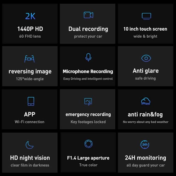 E3 backspegel med instrumentbrädekamera