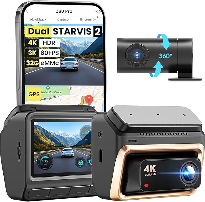Z60 Pro 4K bilkamera