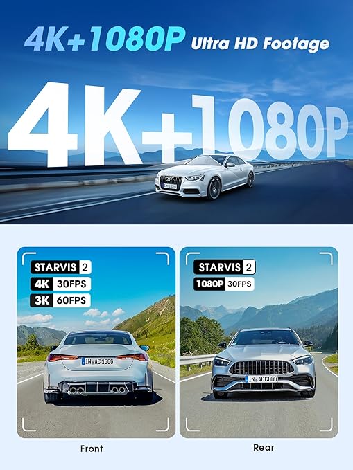 Z60 Pro 4K bilkamera